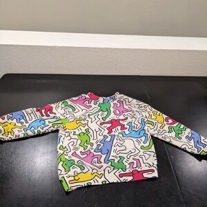 Size 6 Unisex Keith Haring H&M Sweater